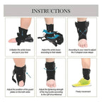 Tobillera Ortopedica Ferula Soporte Protección De Tobillo