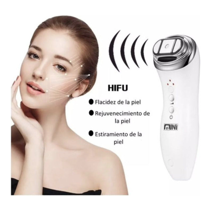 Kit Mini Hifu Rf + Dispositivo 6en1 Ultrasonic Corporal+gel