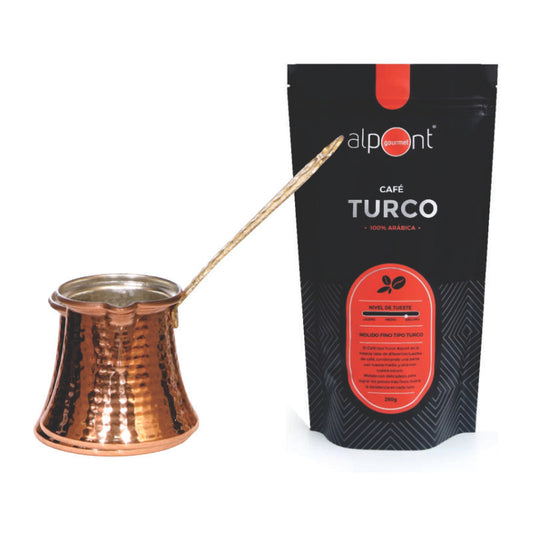 Cafe Turco Cezve Ibrik  Arabe Pocillo Olla Cobre