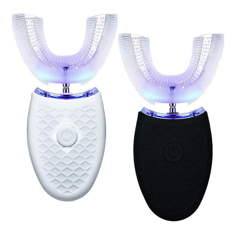 Cepillo De Dientes Ultrasonico Adulto Forma U 360 Grados Blanco