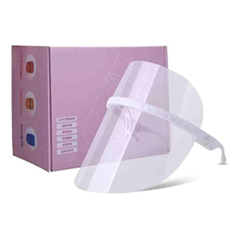 Máscara Led Facial Rejuvenecimiento 3 Colores Terapia Luz