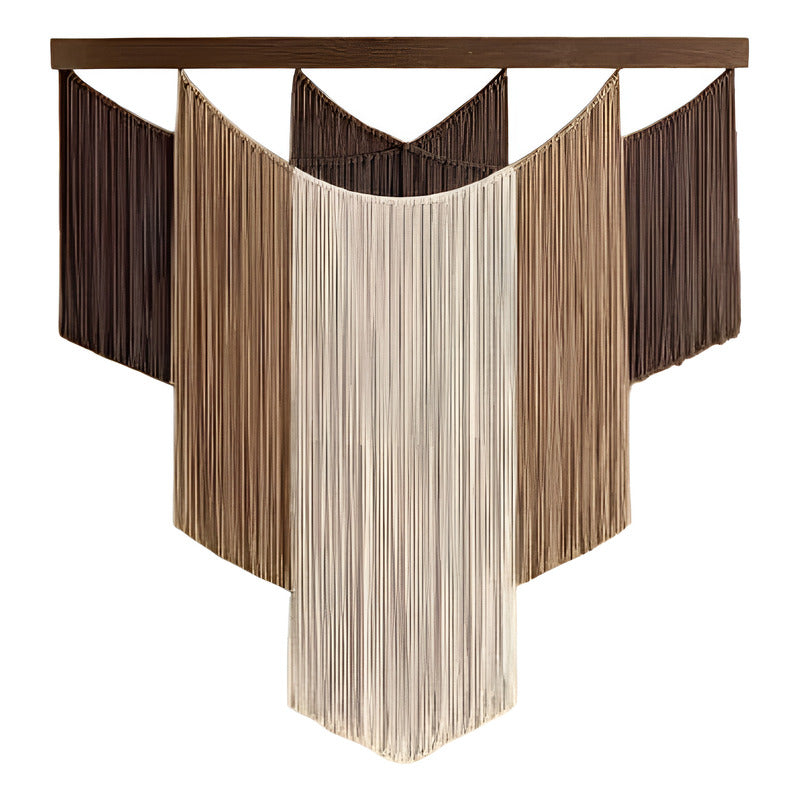 Tapiz Colgante Adorno Macrame Tejido Tulum Decor