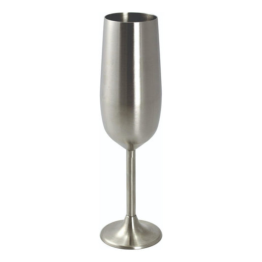 2 Copas Flauta Champan  Elegantes Acero  Irrompibles