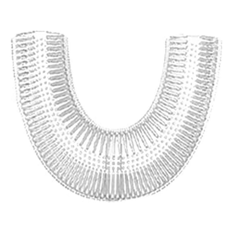 Cepillo De Dientes Ultrasonico Adulto Forma U 360 Grados Blanco