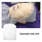 Mascarilla Facial Plastica Gasa 100 Pzas  Todo Tipo De Piel