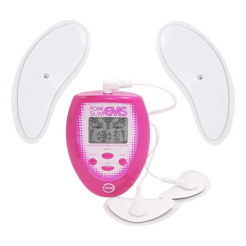 Electroestimulador Facial Ems Tens Cachete Papada + Parches