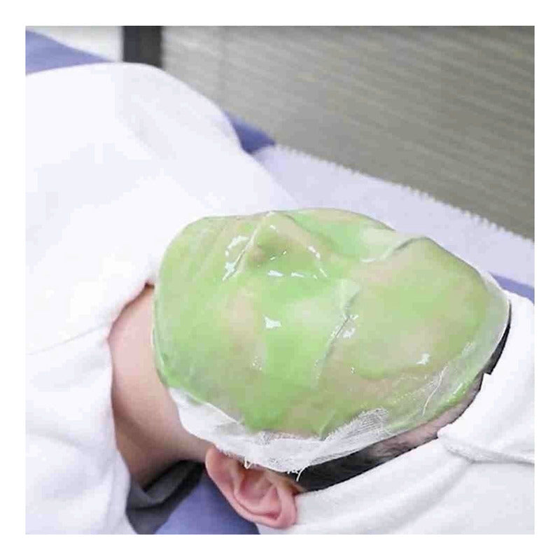 Mascarilla Facial Plastica Gasa 100 Pzas  Todo Tipo De Piel