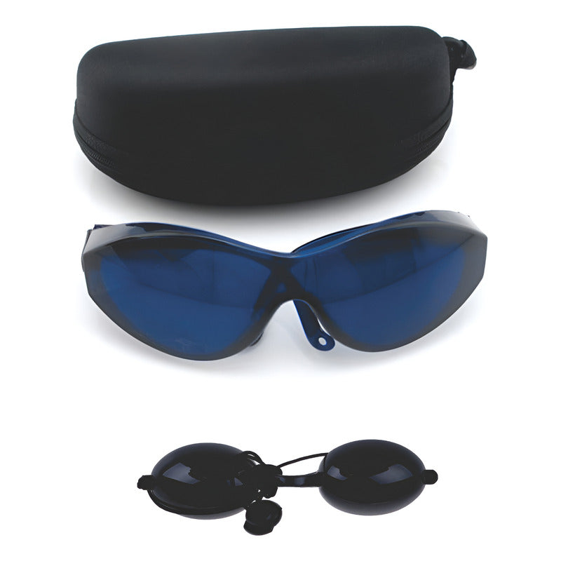 Lentes De Proteccion Ipl, Laser + Googles + Envio Gratis Azul