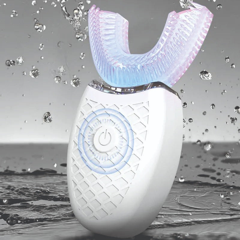 Cepillo De Dientes Ultrasonico Adulto Forma U 360+repuesto