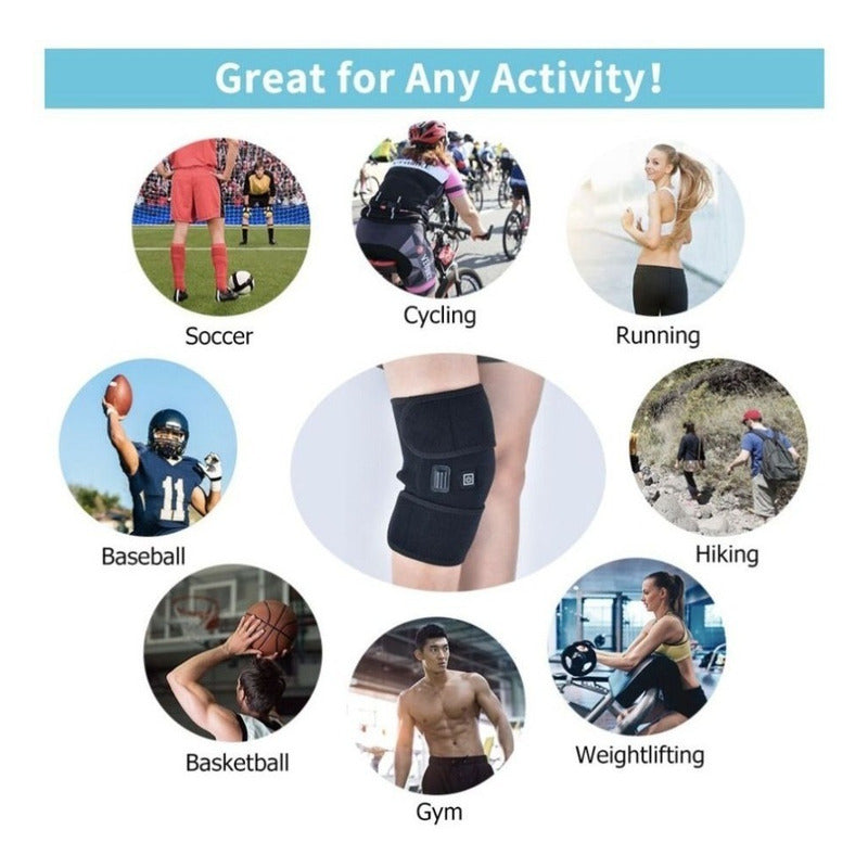 Rodillera Alivia Dolor Calienta +envio Gratis