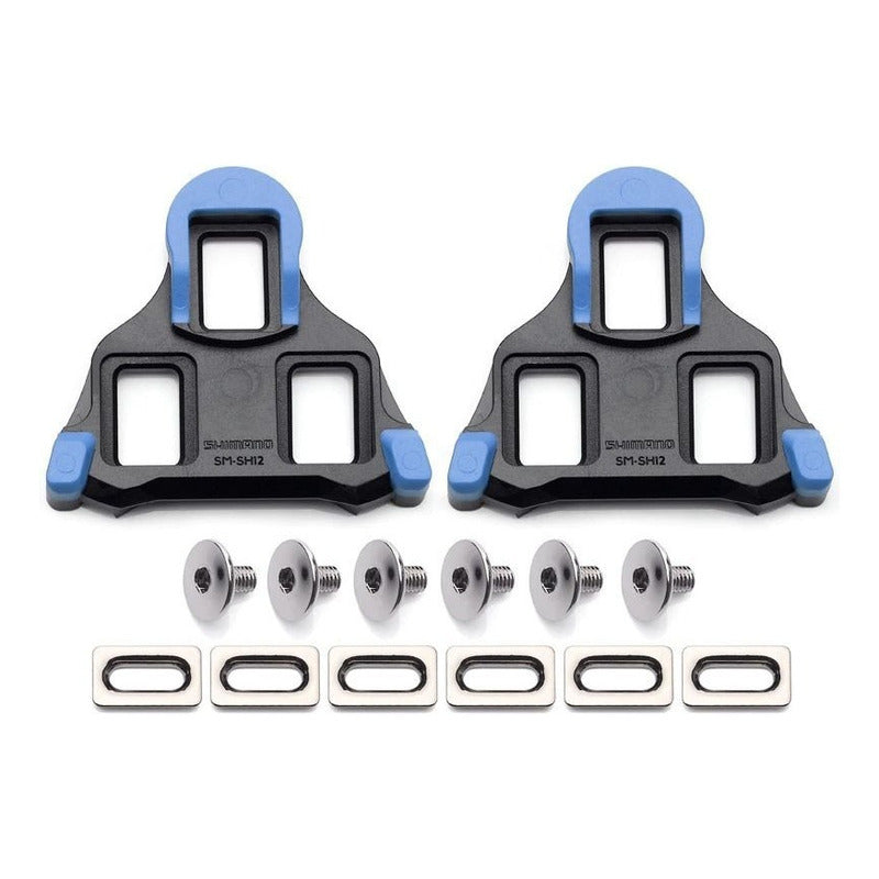 Abrazadera Pedal Shimano Bicicleta Cleat Clip Spd Calas Sh12