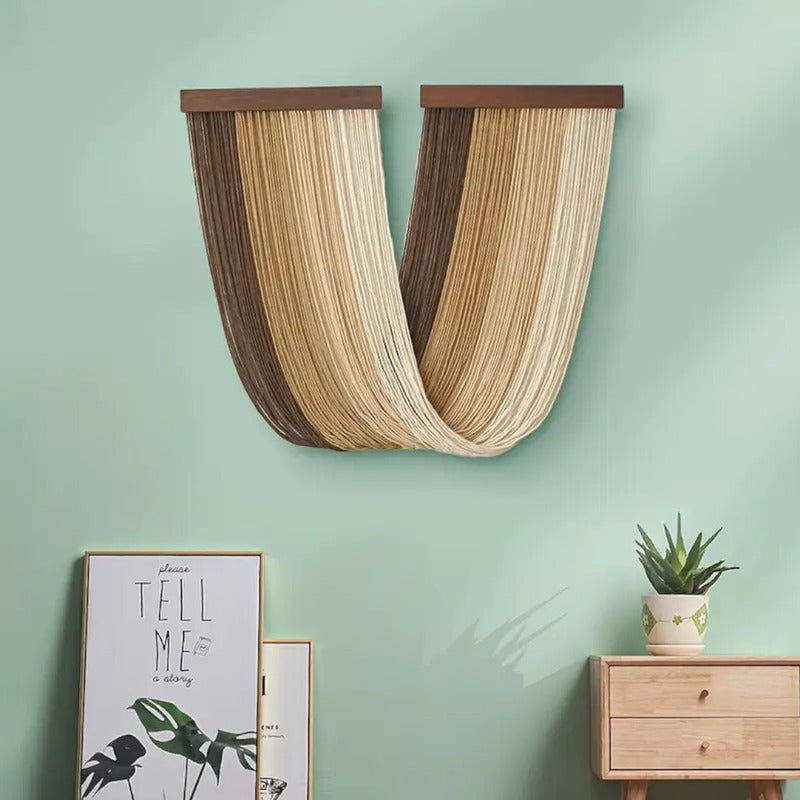 Decoración Colgante Tapiz Macramé Tulum Boho Adorno