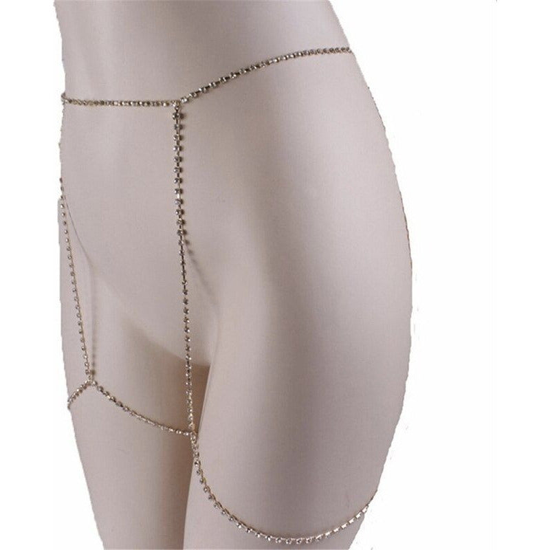 Body Chain/ Cadena Pierna Muslo Caderasexy Joyeria De Cuerpo