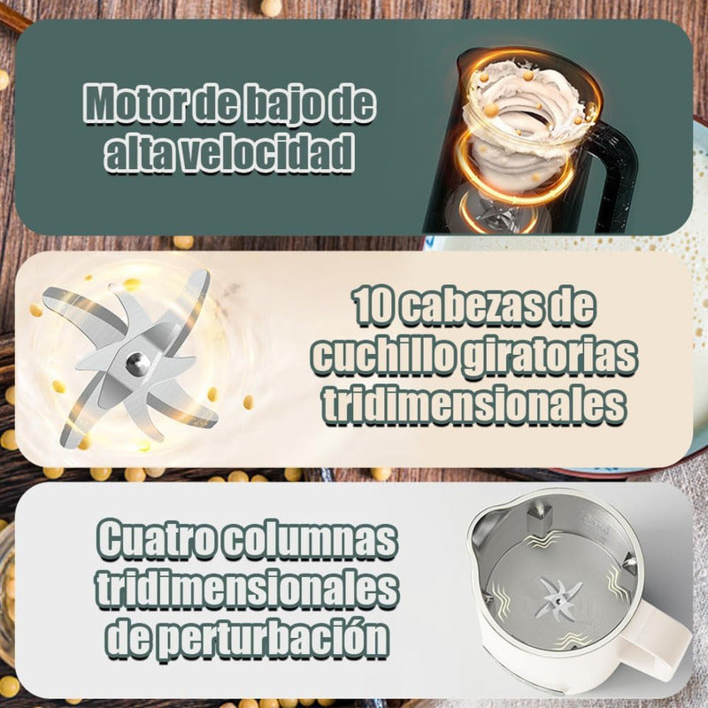 Maquina Para Hacer Leche Vegetale Soya,pasta, Molinillo,jugo