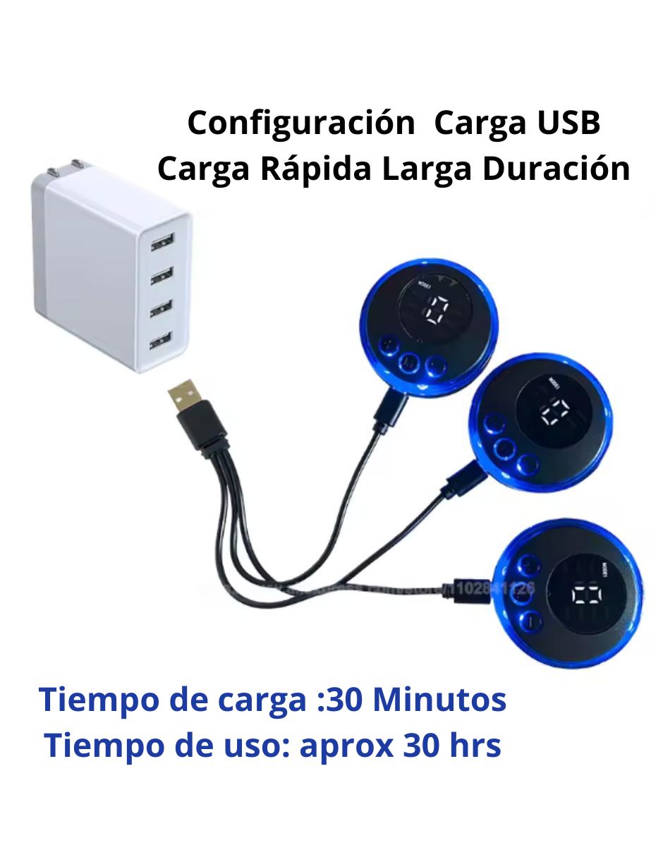 Electro Estimulador Muscular Abdomen + Gluteos 2 En 1 Ems