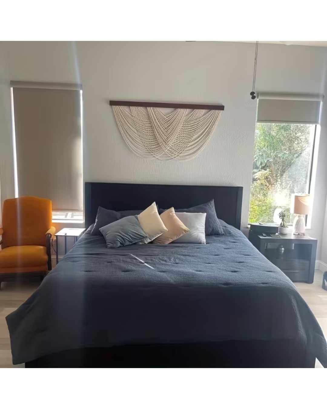 Tapiz Colgante Adorno Macrame Tejido Tulum Decoracion Boho