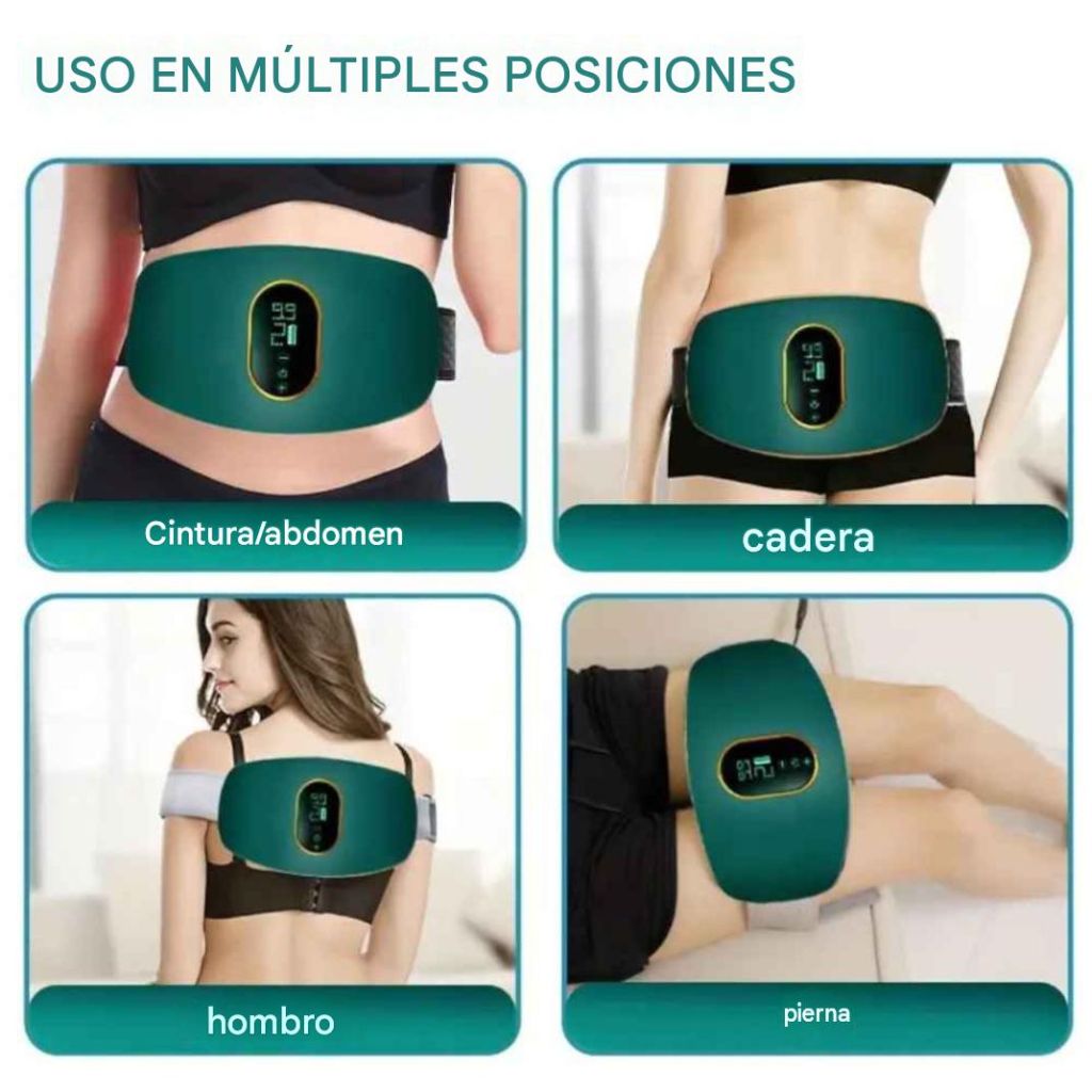 Cinturón  Ejercicios Masajeador  Quemar Grasa Tonificar