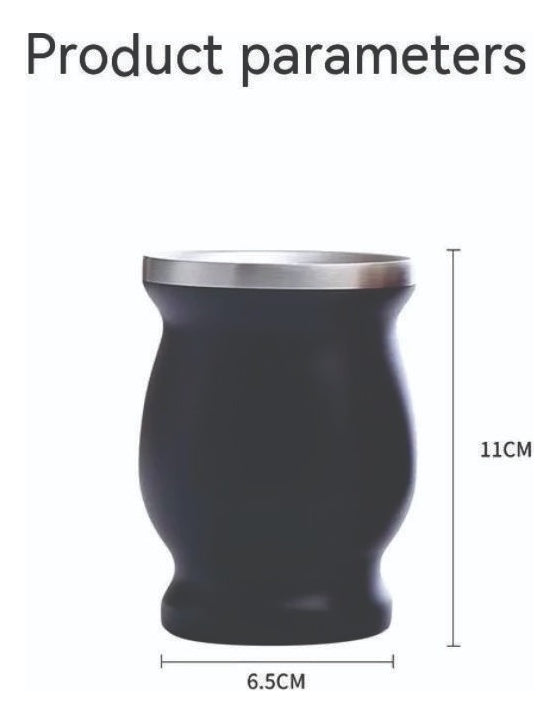 Vaso Matero Con Aislamiento Para Yerba Mate, Te, Tisanas