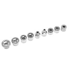 Set Puntas Diamante Microdermoabrasion Spa Exfoliar 9pz Todo Tipo De Piel