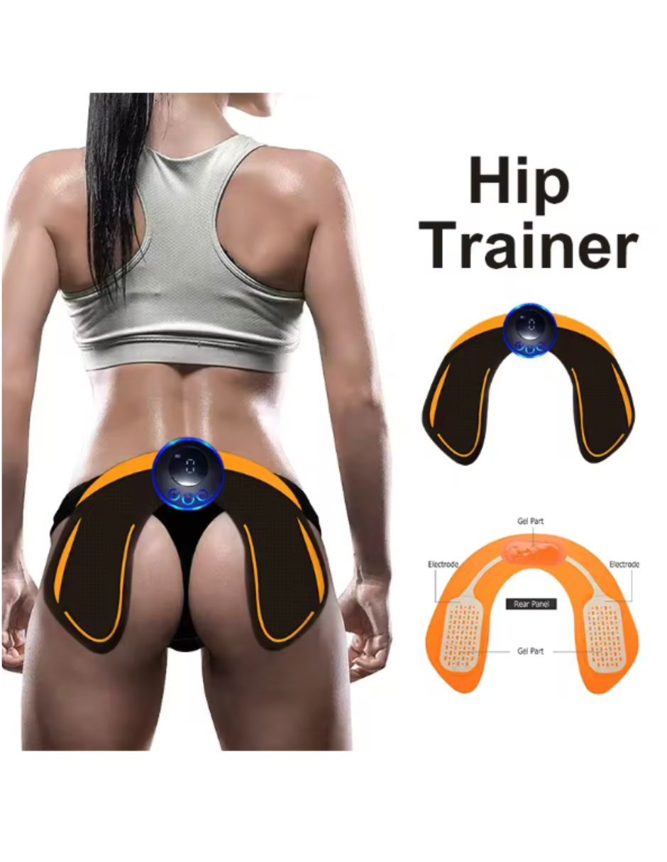 Electro Estimulador Muscular Abdomen + Gluteos 2 En 1 Ems