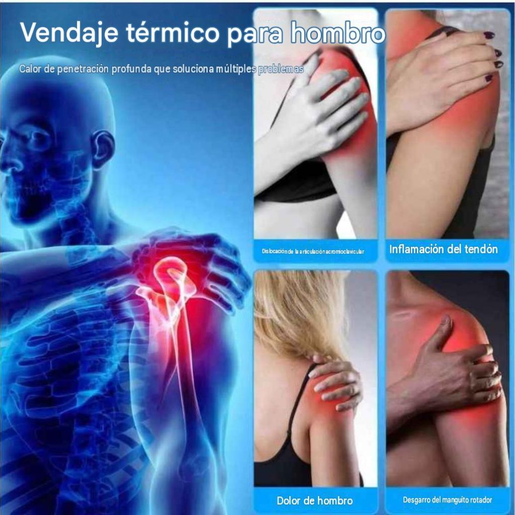 Hombrera Ortopédica  Compresion Terapia 3 niveles de Calor Lesiones