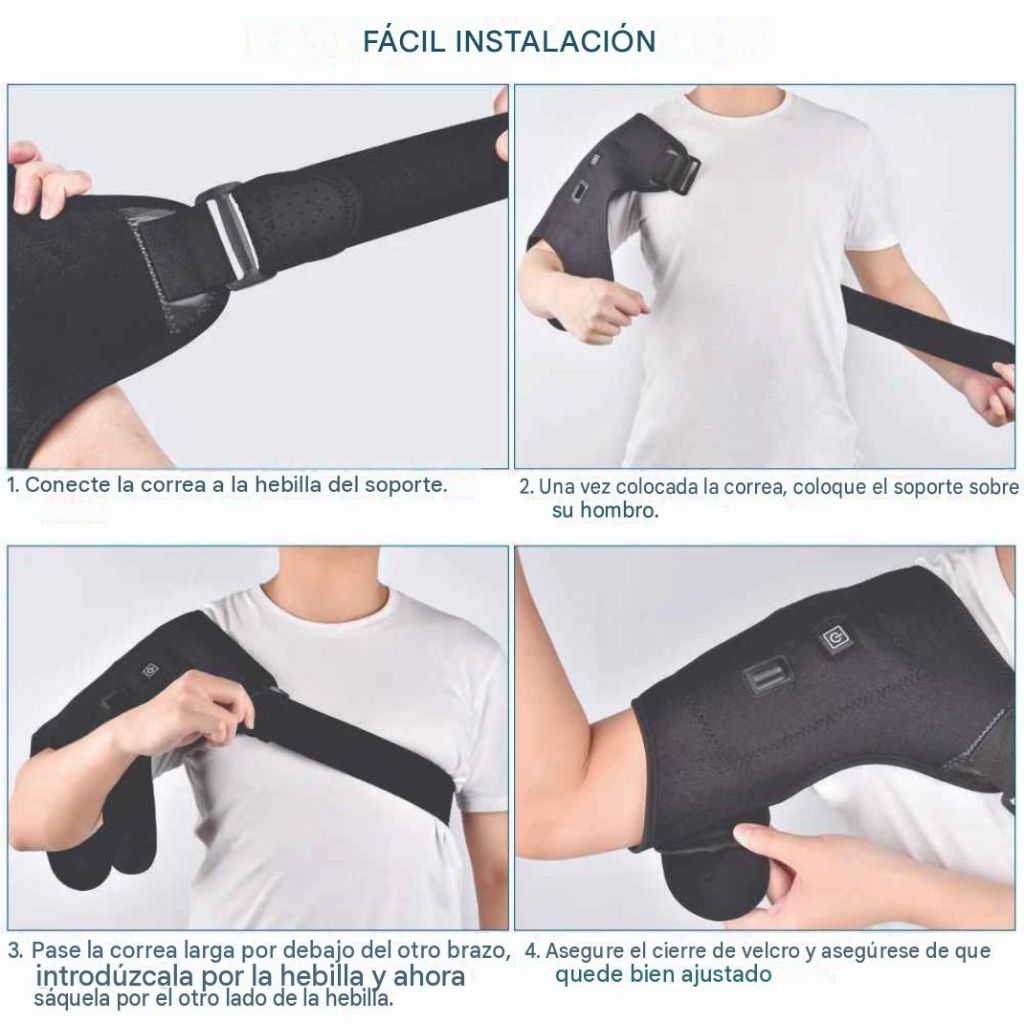 Hombrera Ortopédica  Compresion Terapia 3 niveles de Calor Lesiones