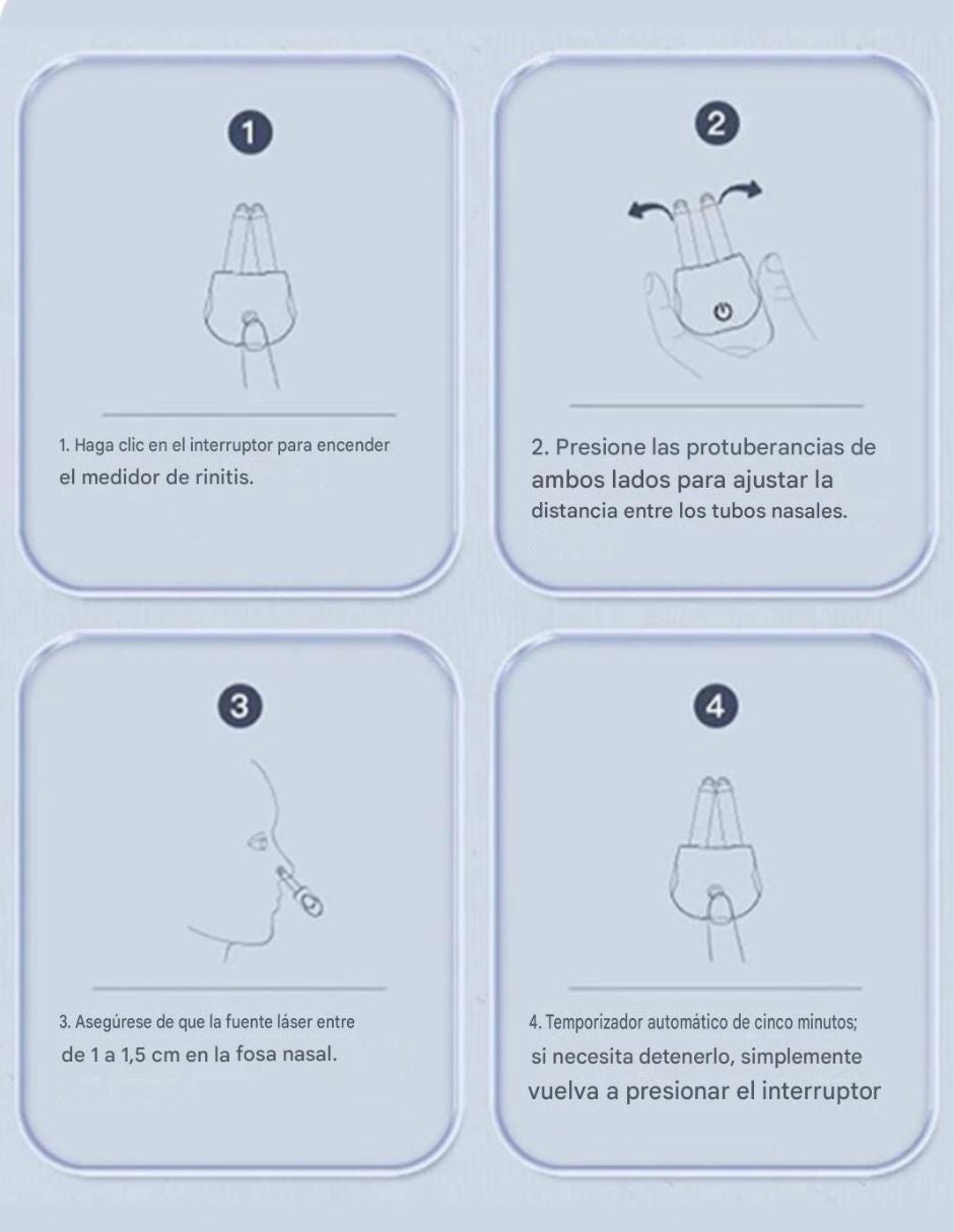 Laser  Terapia Rinitis Alergias Adulto/niño  Envio Gratis