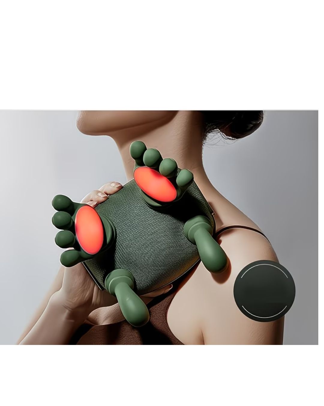 Masajeador Portátil Cuello Espalda Manos Infrarojo